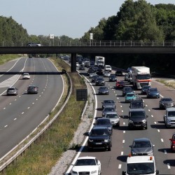 Pijany prowadził auto bez opon