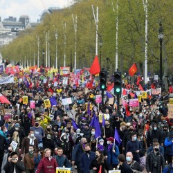 9 osób aresztowano w Londynie podczas protestu przeciw ustawie o policji