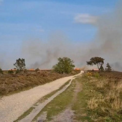 Wielki pożar wrzosowisk w Wielkiej Brytanii