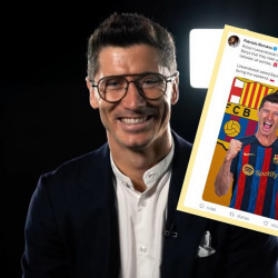 Robert Lewandowski piłkarzem FC Barcelona