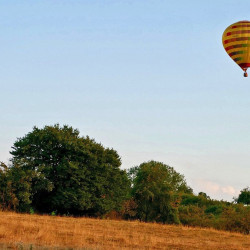 Balon w płomieniach. Nie żyje pasażer