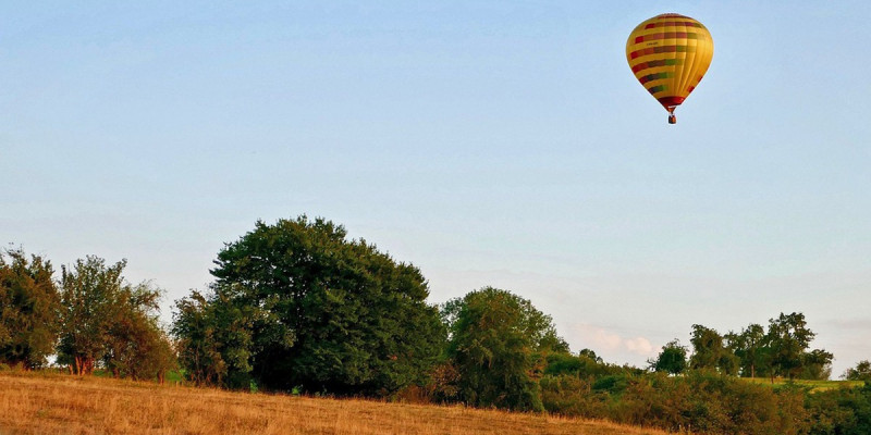 Balon w płomieniach. Nie żyje pasażer