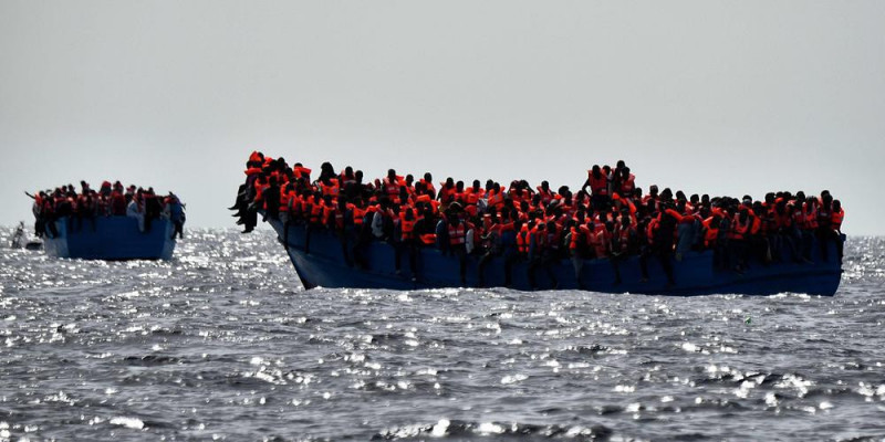 Najwyższa w tym roku dobowa liczba nielegalnych imigrantów na kanale La Manche - 686