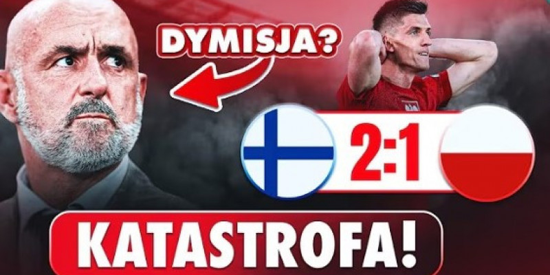 Polscy piłkarze przegrali w Helsinkach. Konflikt Probierz - Lewandowski wraca