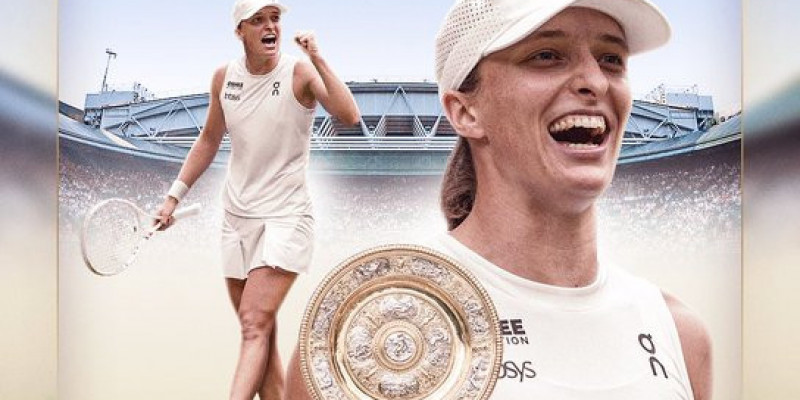 Iga Świątek mistrzynią Wimbledonu